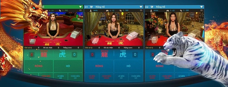 Rồng hổ online TJ77 là tựa game ăn khách tại nhà cái